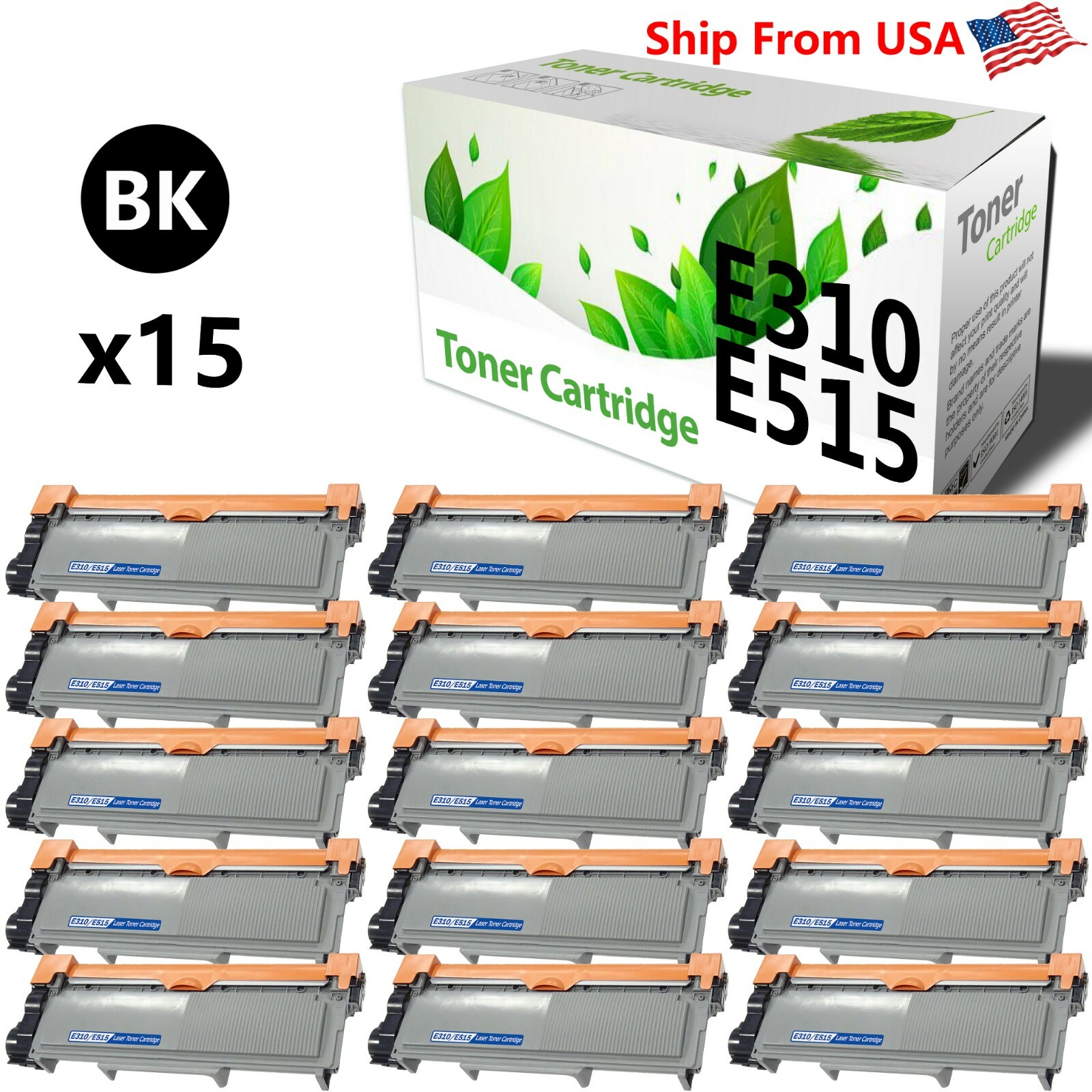 15PK E515 E515DW Toner Cartridge Fit For E515DW P7RMX Printer
