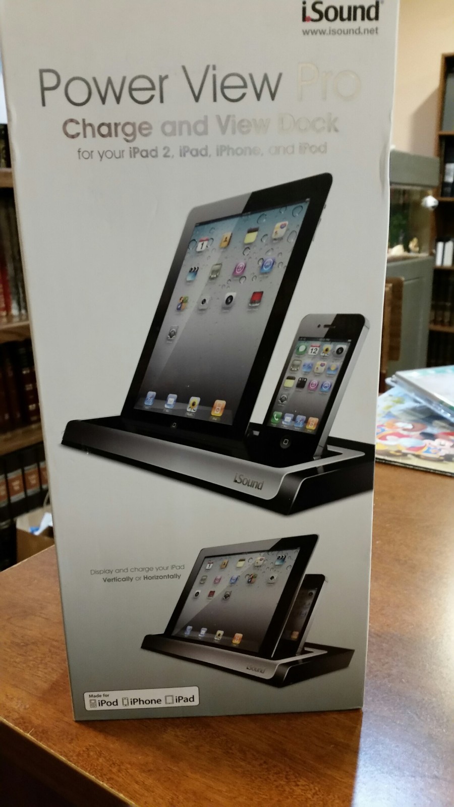 Brand New in Box - Isound 4531- Power View Pro Charge and View Dock 