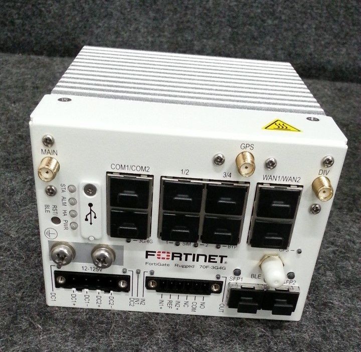 FORTINET FGR-70F-3G4G FortiGate Rugged 70F-3G4G Security/Firewall Appliance