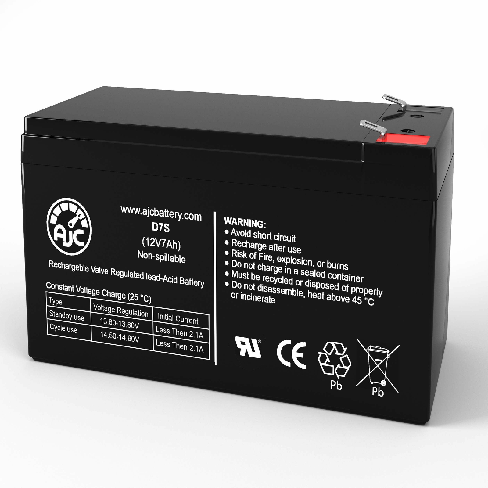 AJC Battery Compatible with APC Back-UPS Pro 280 BP280PNP BP280iPNP 12V 7Ah UPS
