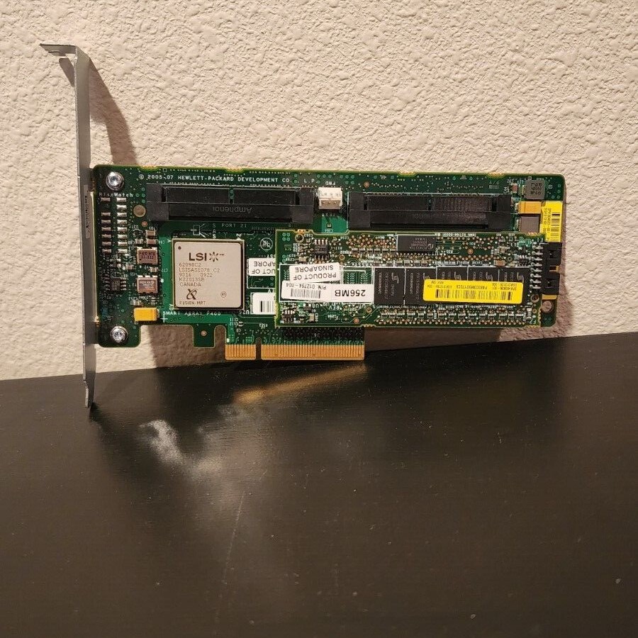 HP Smart Array P400 SAS RAID PCIe Controller 504023-001 405836-001 256MB Cache