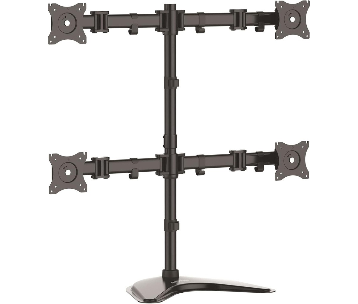 StarTech Quad-Monitor Desktop Stand - For up to 27" (17.6lb/8kg) Displays