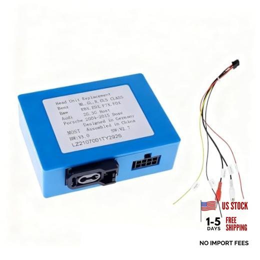 Optic Fiber Decoder for Mercedes-Benz R/GL/ML/S W220/CLS and Porsche 911
