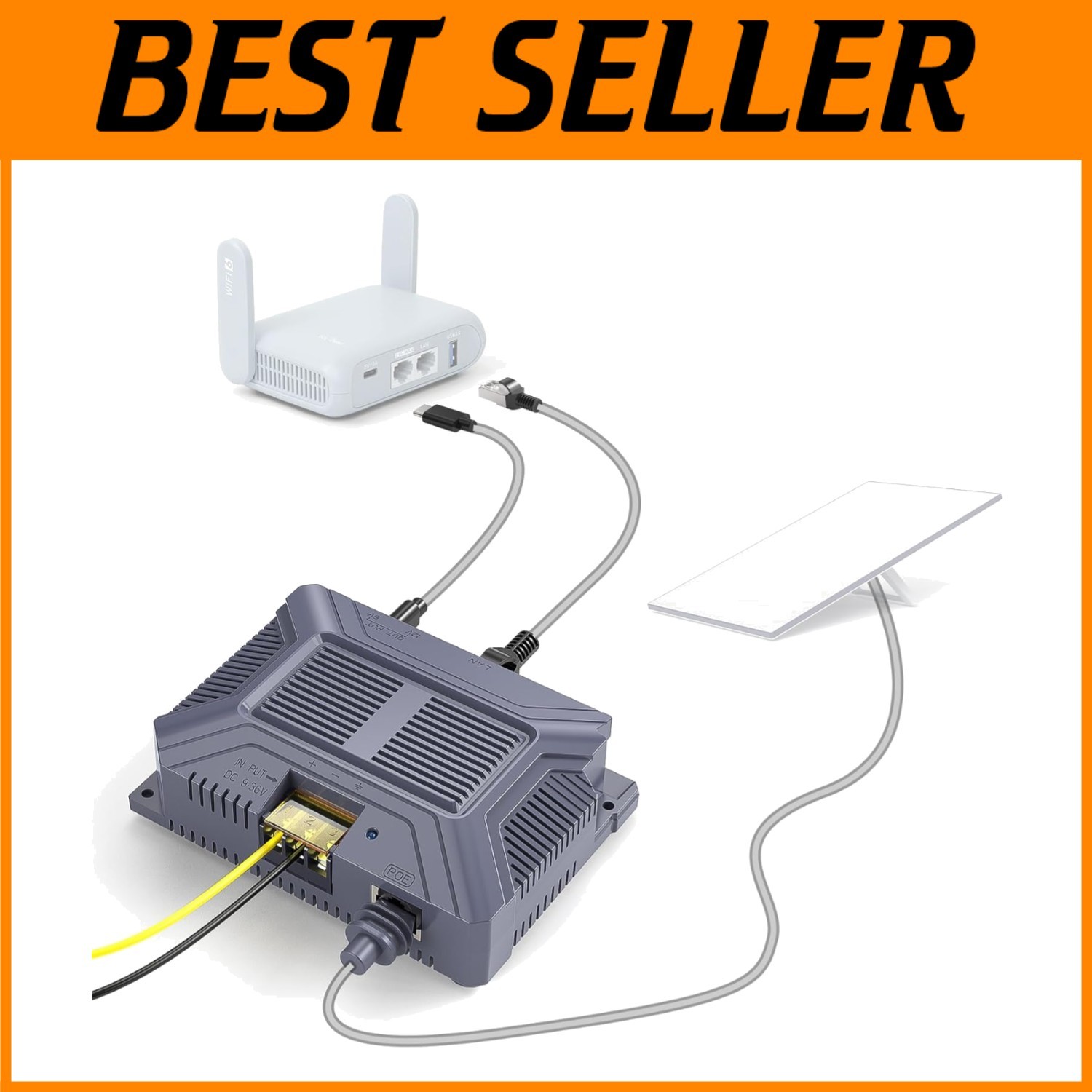 High-Speed 12V Starlink Gen 3 DC Conversion Kit 200W Gigabit*