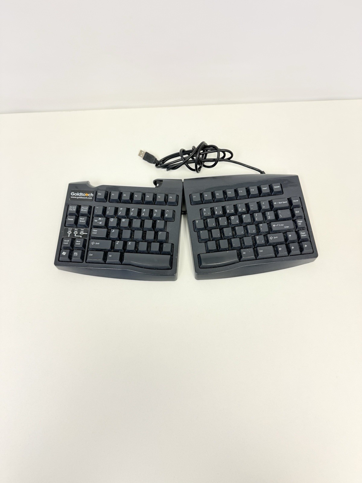 KeyOvation Goldtouch USB/ps2 Wired Adjustable Ergonomic SKR-4200U Split Keyboard