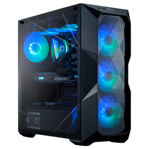CoolerMaster MasterBox TD500 Crystal PC Computer Case ATX MCB-D500D-KGNN-SAU