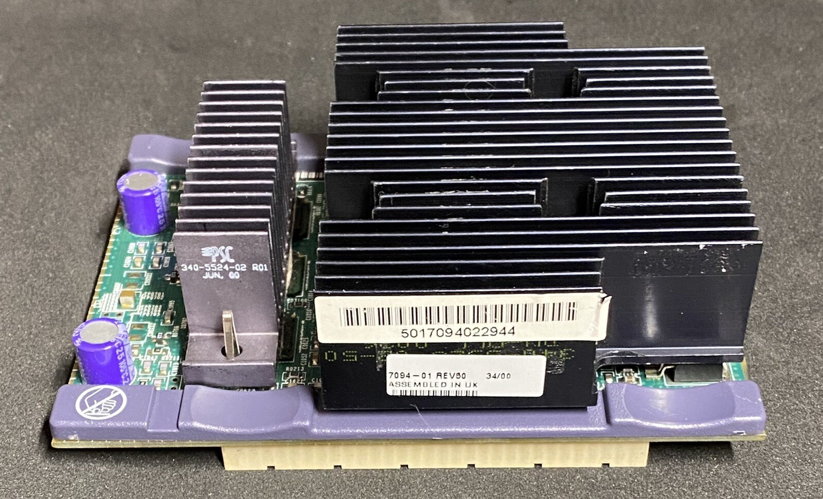 Sun 501-7094 UltraSPARC IIi 400MHz CPU PROCESSOR Module w/Cinch Socket ADK 