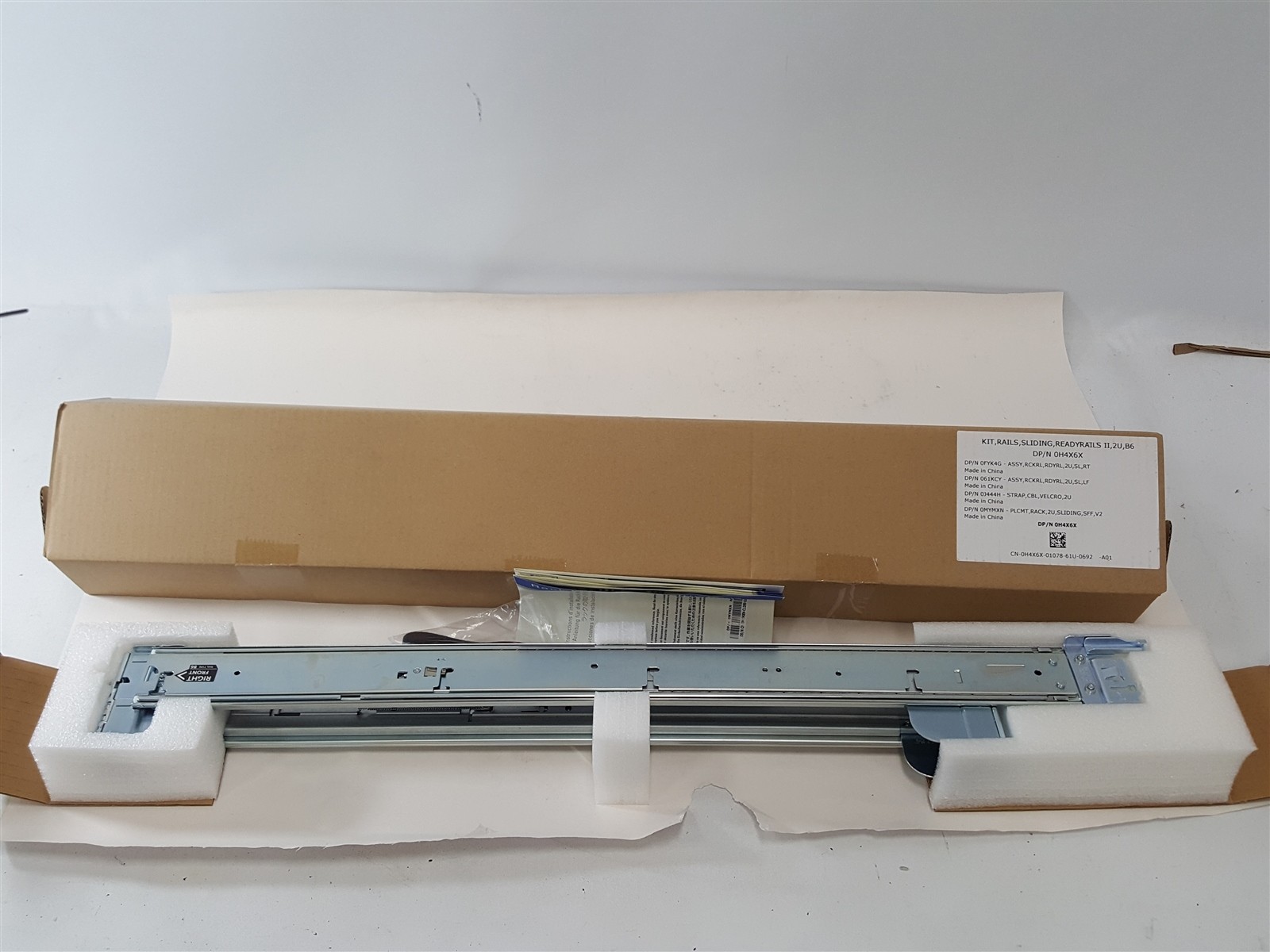 NEW Dell R820 R730 R720 R520 Ready Rails II Sliding Rail Kit H4X6X 0H4X6X