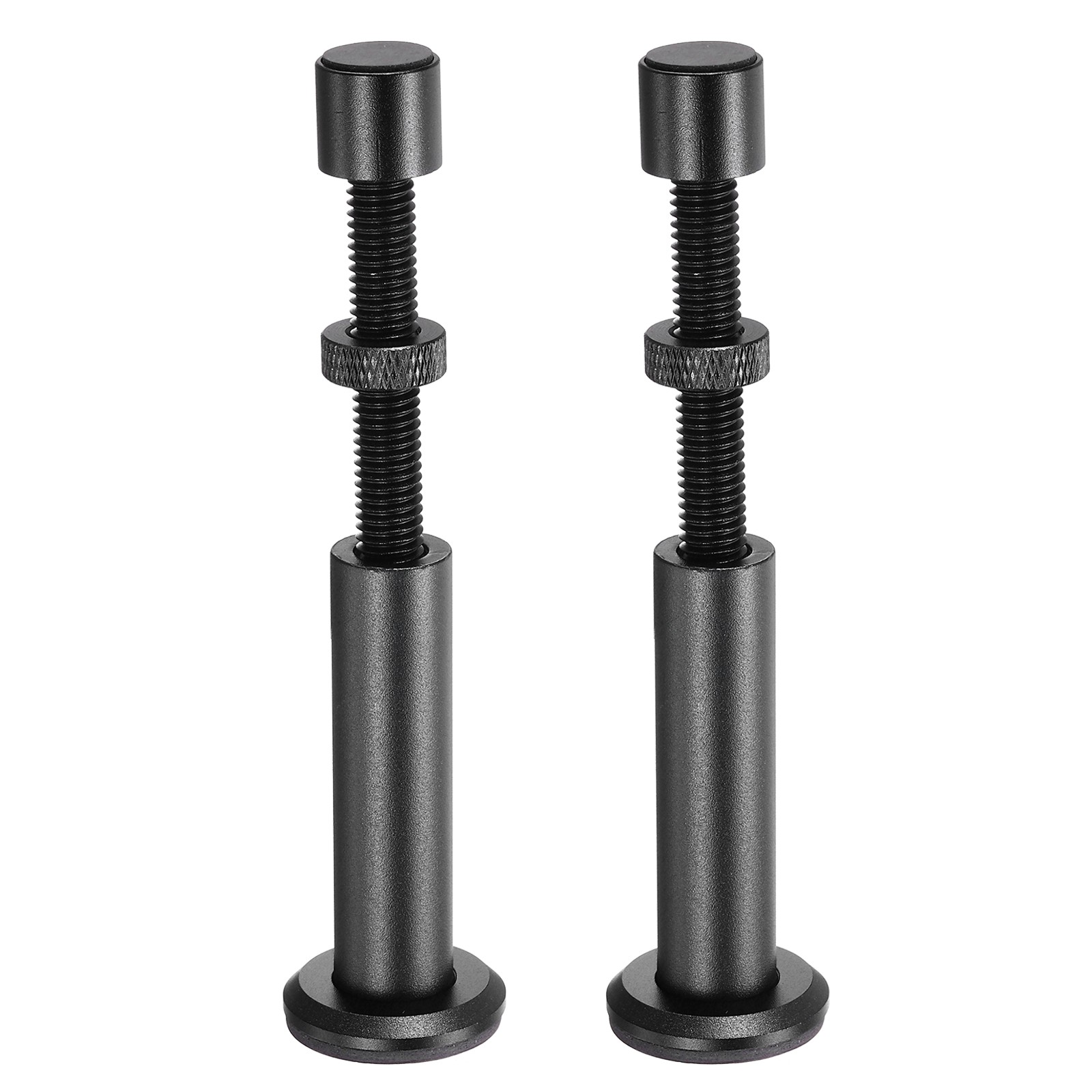 2 Pcs Graphics Card GPU Support,74-120mm Adjustable Height, Aluminum Alloy Black