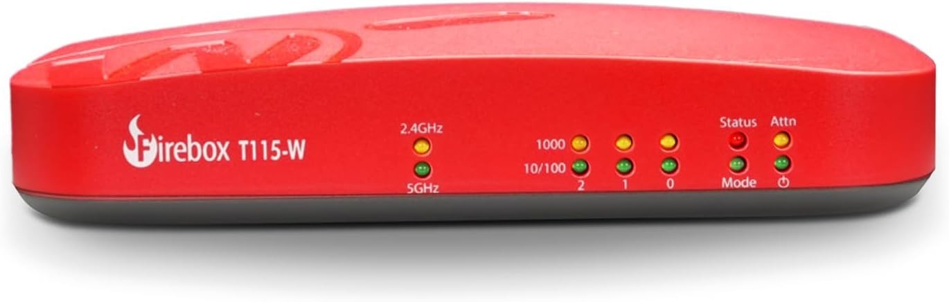 WatchGuard Firebox T115-W Network Security/Firewall Appliance WGT116001
