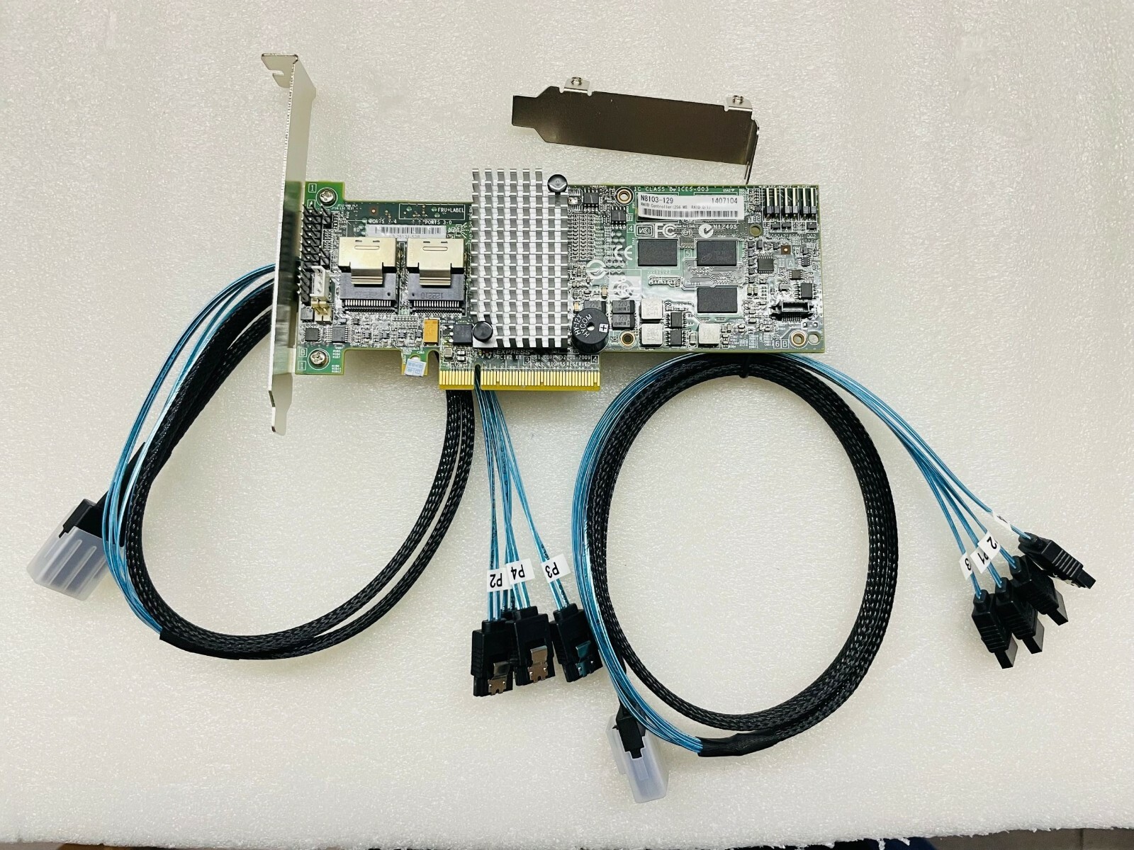IBM 46M0918 M5014 SAS SATA Express 2.0 x8 256MB CONTROLLER Raid + 2* 8087 SATA