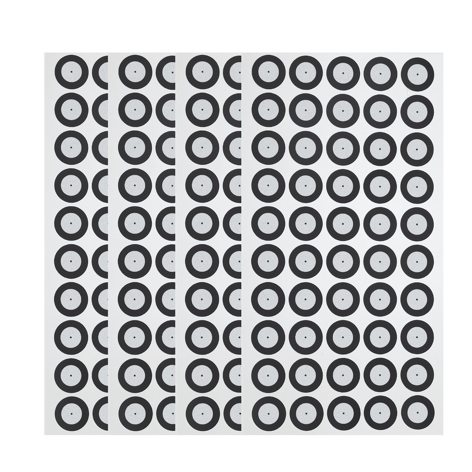 200Pcs Inner 6mm Outer 10mm Round High Reflective 3D Scanning Marker