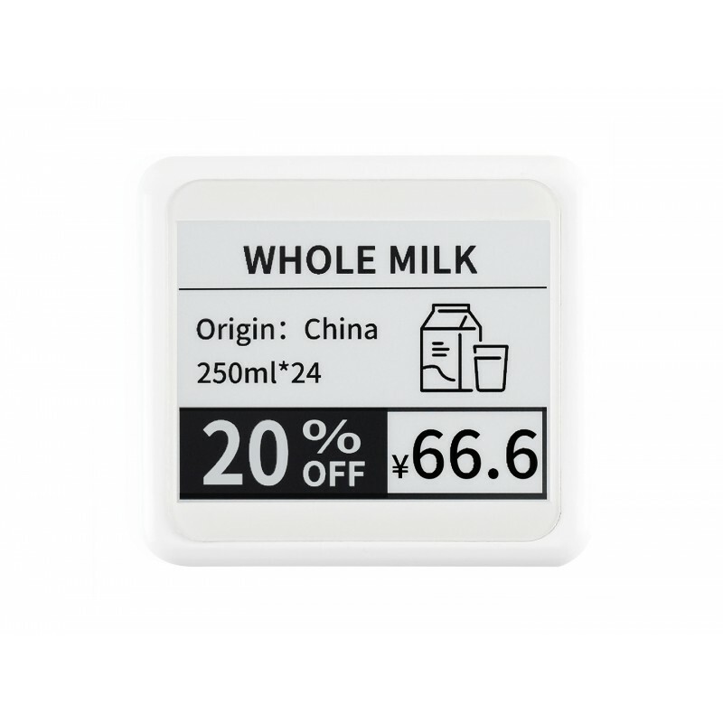4.2inch Passive NFC-Powered e-Paper No Battery Wireless Powering & Data Transfer