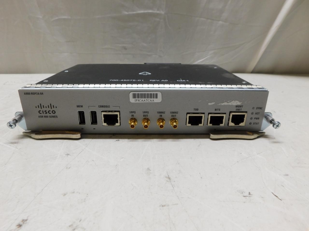 A900-RSP2A-64 Cisco ASR 900 Route Switch Processor 2 - 64G Base Scale (ITRA26)