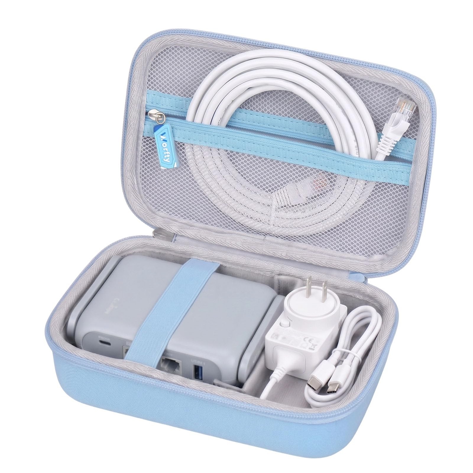 Travel Router Case for GL.iNet GL-MT3000 (Beryl AX)/ GL SFT1200(Opal)/ GL-A13...