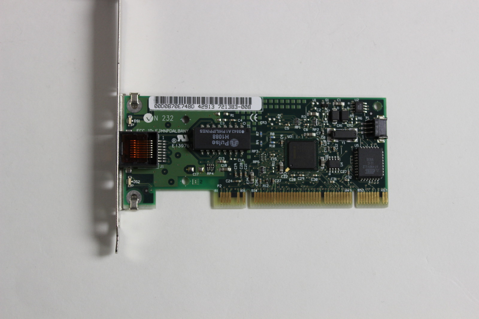 INTEL 721383-008  PCI 100TX ETHERNET ADAPTER WITH WARRANTY