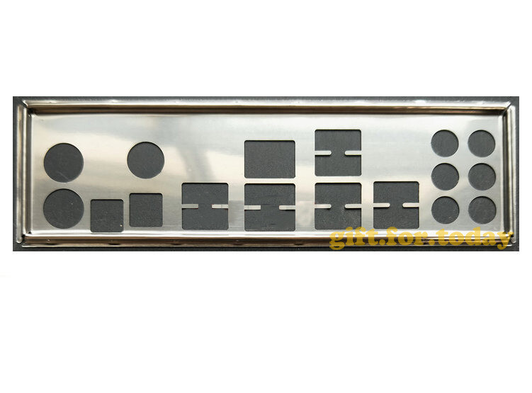 For ASRock 890FX Deluxe4 Shield I/O IO Rear Baffle Backplate Motherboard