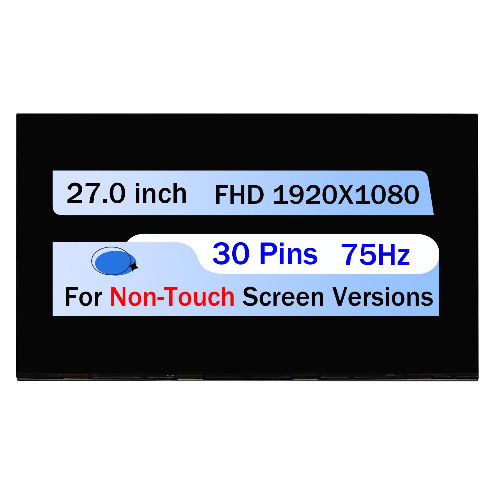 L75161-J81 For HP 27-D LCD Screen Display Replacement Non-Touch 27.0" FHD 30 Pin
