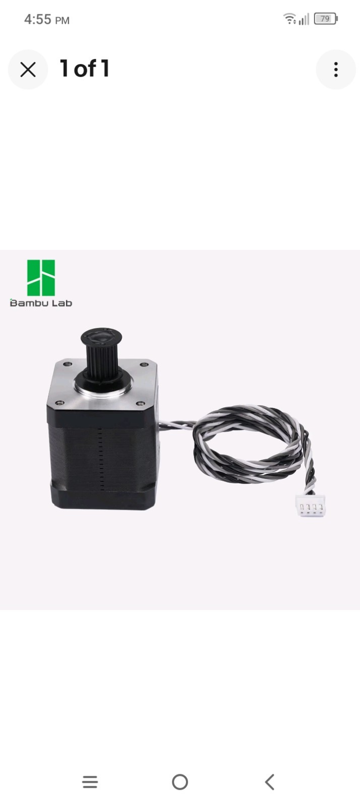 Original Bambu Lab XY-axis Motor for Bambu Lab H2C/H2D/H2S 3D Printers 337