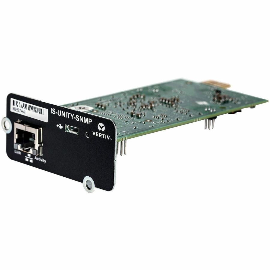 Vertiv Liebert IntelliSlot Unity SNMP Network Card Remote Monitoring ISUNITYSNMP