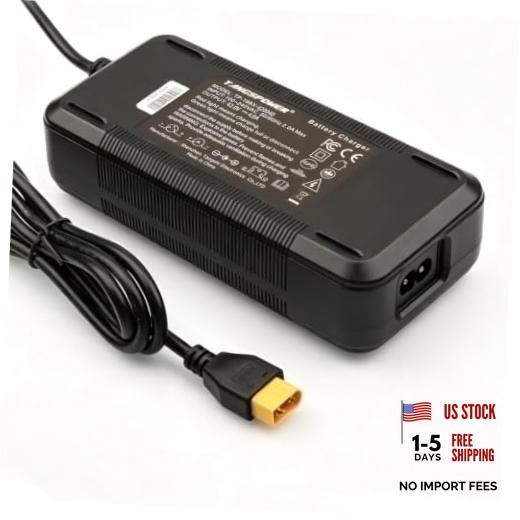 XT60 Charger 42V4A Energy: Battery Replacement Power Charger Yellow XT60 plug