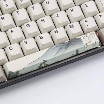 5-Side Dye-subbed PBT Spacebar Keycap Cherry Profile, Mountains