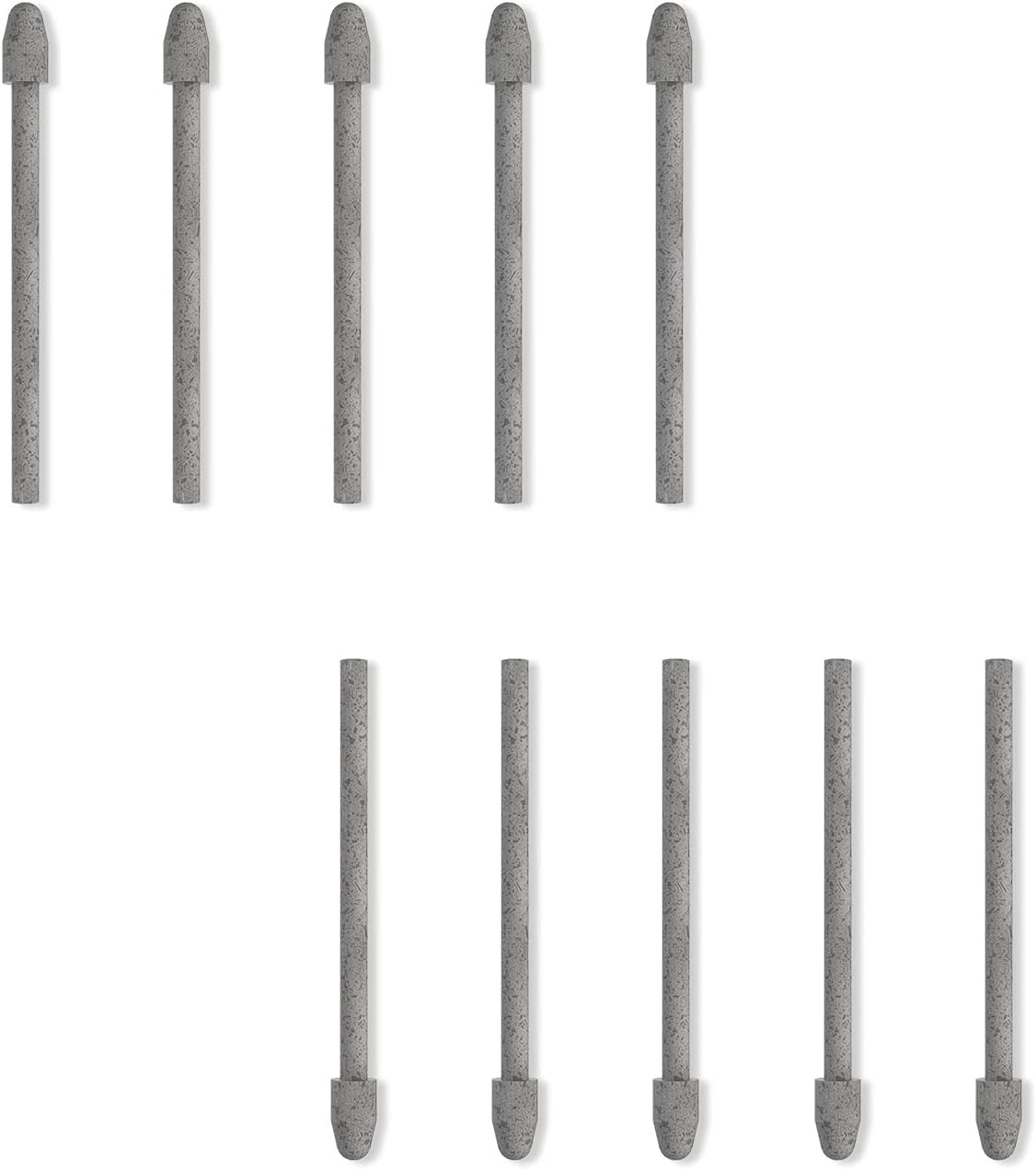 HUION 10 Pack Upgraded Replacement Felt Nibs PN05F Compatible with Pen Grey 