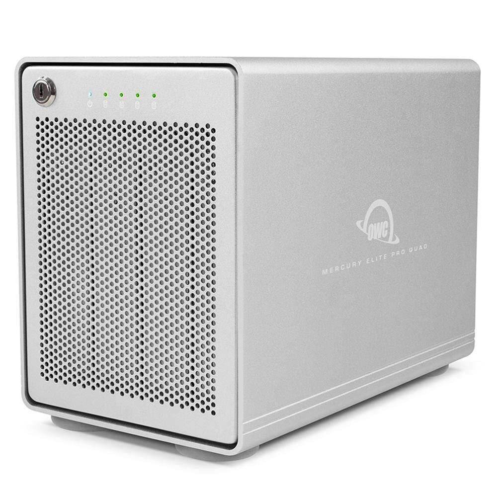 OWC Mercury Elite Pro Quad RAID Ready (JBOD) 4-Bay Storage Enclosure