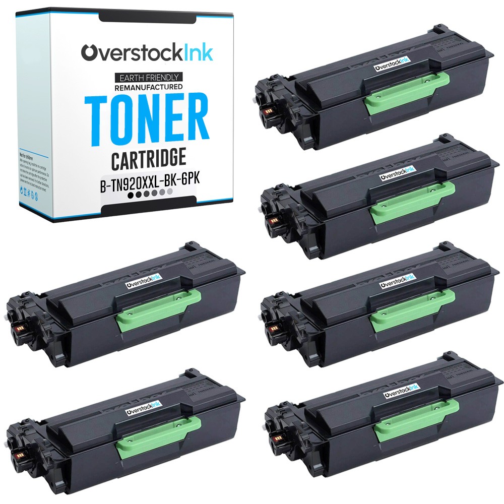 6-Pack Compatible OSI TN920XXL Printer Toner fits Brother MFC-L5710DW L5717DW