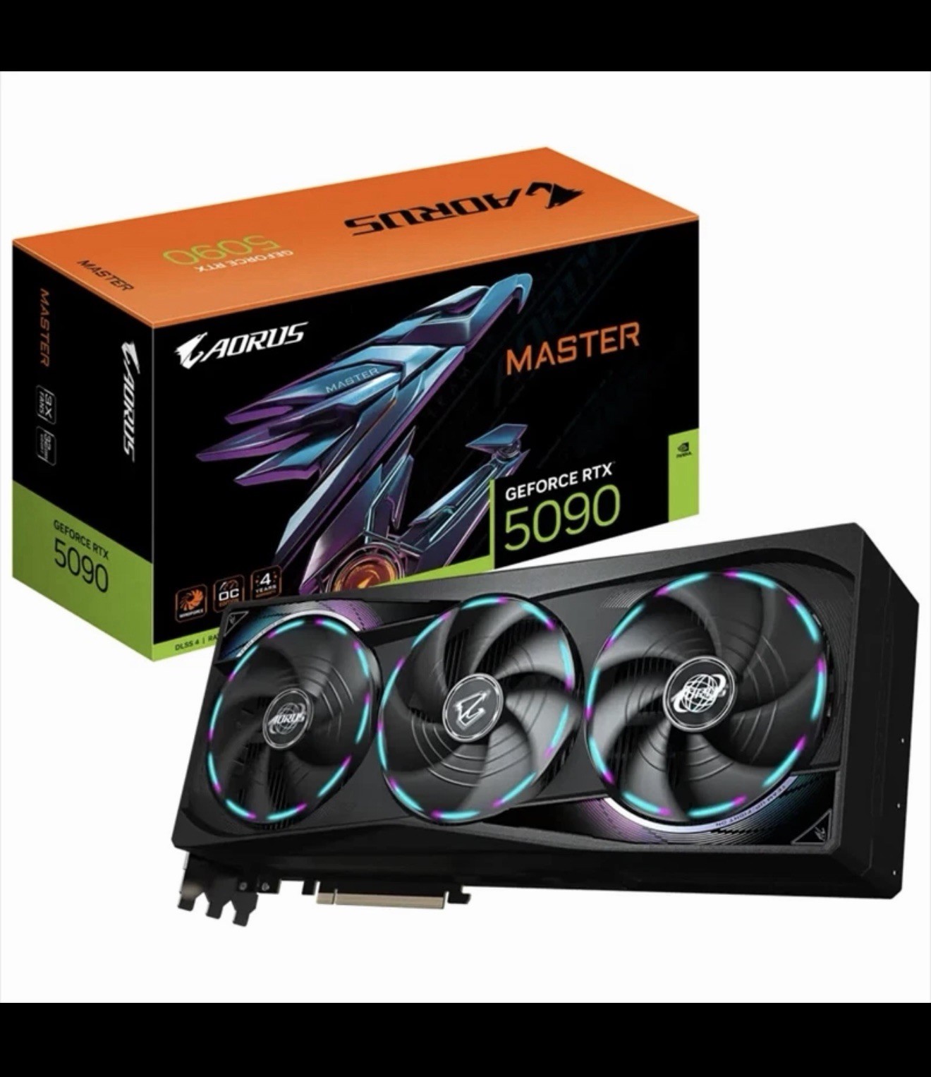 Gigabyte AORUS GeForce RTX 5090 Master 32G GPU Graphics Card ( Read Desc. )