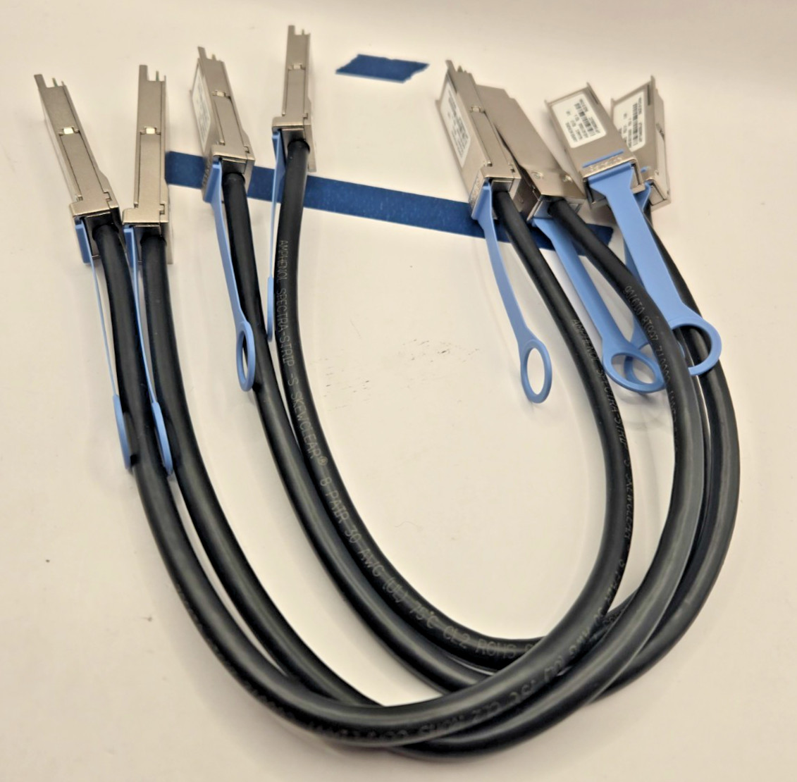 40Gbps DAC Cable Juniper Networks Stack QSFP+ Direct Attach .5M 740-044512 x 4
