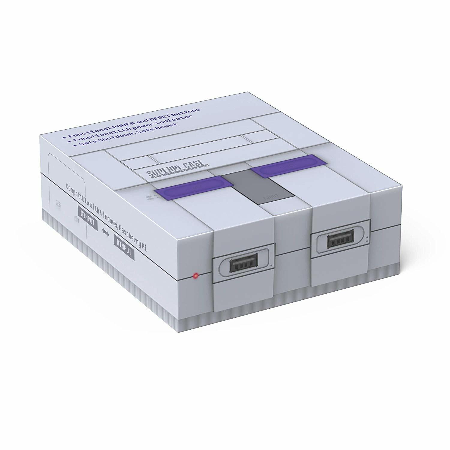 Retroflag SUPERPi Case with Safe Shutdown for Raspberry Pi 3 B+ (B Plus) UCase