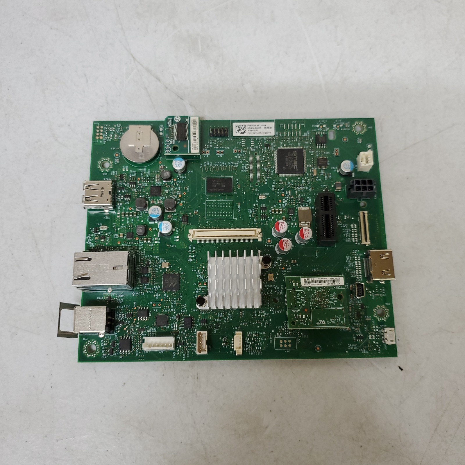 HP LaserJet Enterprise M611 Main Board Formatter K0Q14-60007