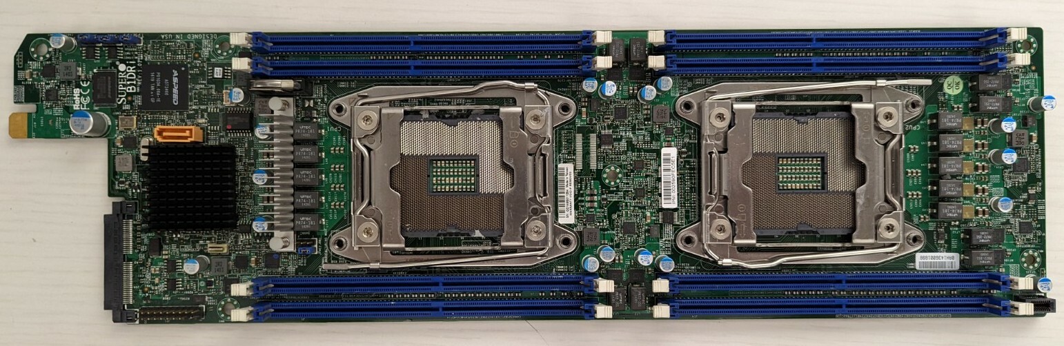 SUPERMICRO MOTHERBOARD FOR MICROBLADE MBI-6128R-T2 / T2X SYSTEM BOARD MBD- B1DRI