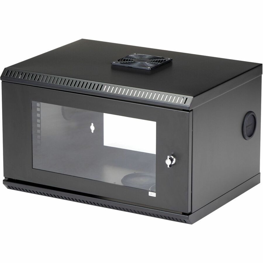 StarTech 6U 19" Wallmount Server Rack Cabinet Acrylic Door RK619WALL