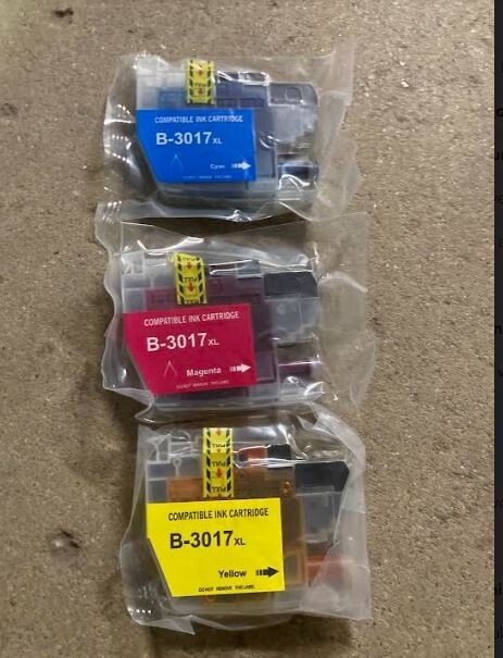 3 x Compatible Brother LC3017XL Ink Cartridge for MFC J5330DW J6530DW J6930DW