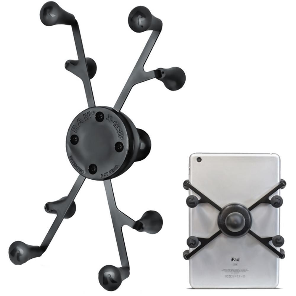 RAM Mount X-Grip Universal Tablet Holder w/1" Ball RAM-HOL-UN8BU