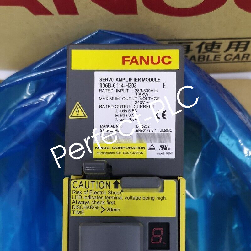 1PC Fanuc A06B-6114-H303 Servo Amplifier New One Expedited Shipping DHL FEDEX