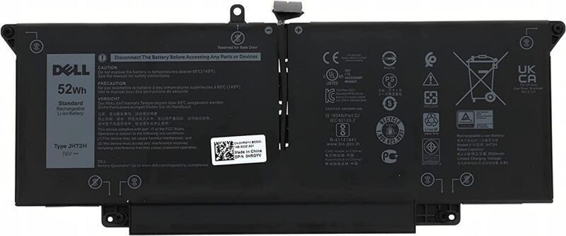OEM Genuine JHT2H Battery For Dell Latitude 7310 7410 04V5X2 0HRGYV Y7HR3 0WY9MP