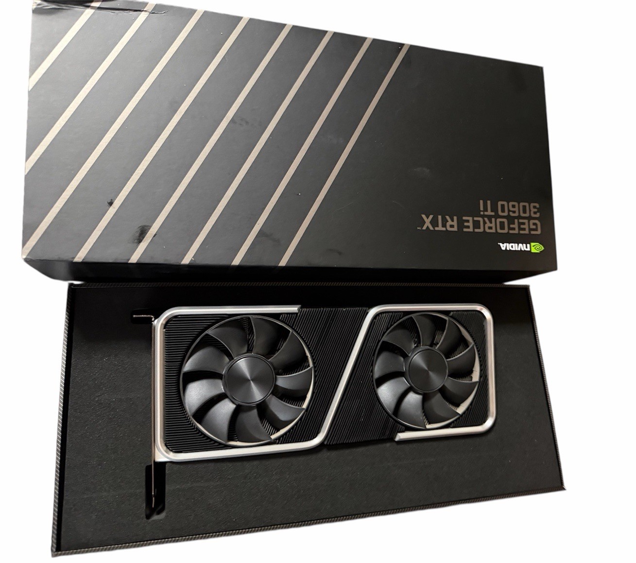 (4) NVIDIA GeForce RTX 3060 Ti Founders Edition GPU, HDMI/DisplayPort, Fan