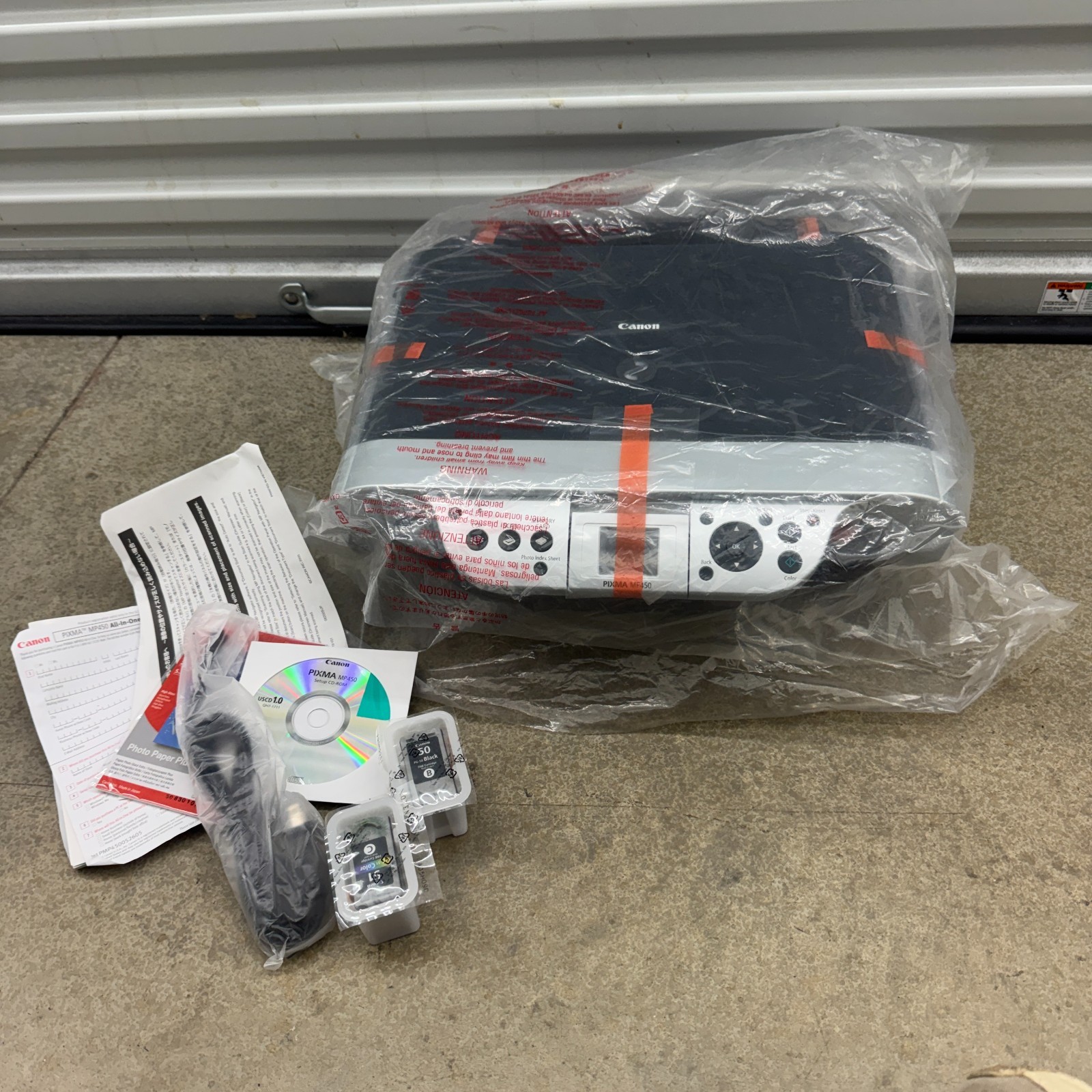 Canon Pixma MP450 All in one Inkjet printer New BRAND NEW NEVER USED