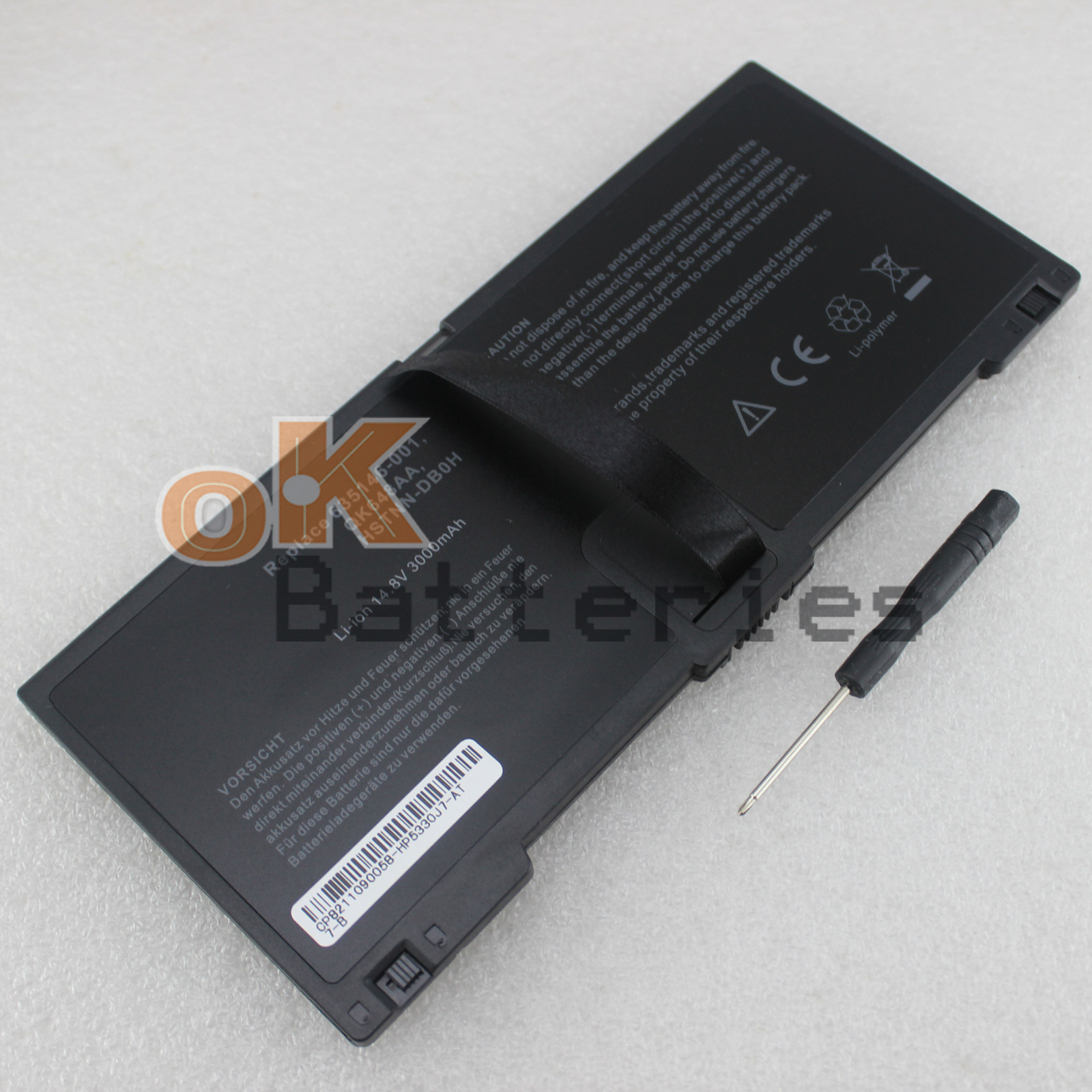 New M5330 Battery For HP ProBook 5330m FN04 634818-271 635146-001 14.8V 30000MAH