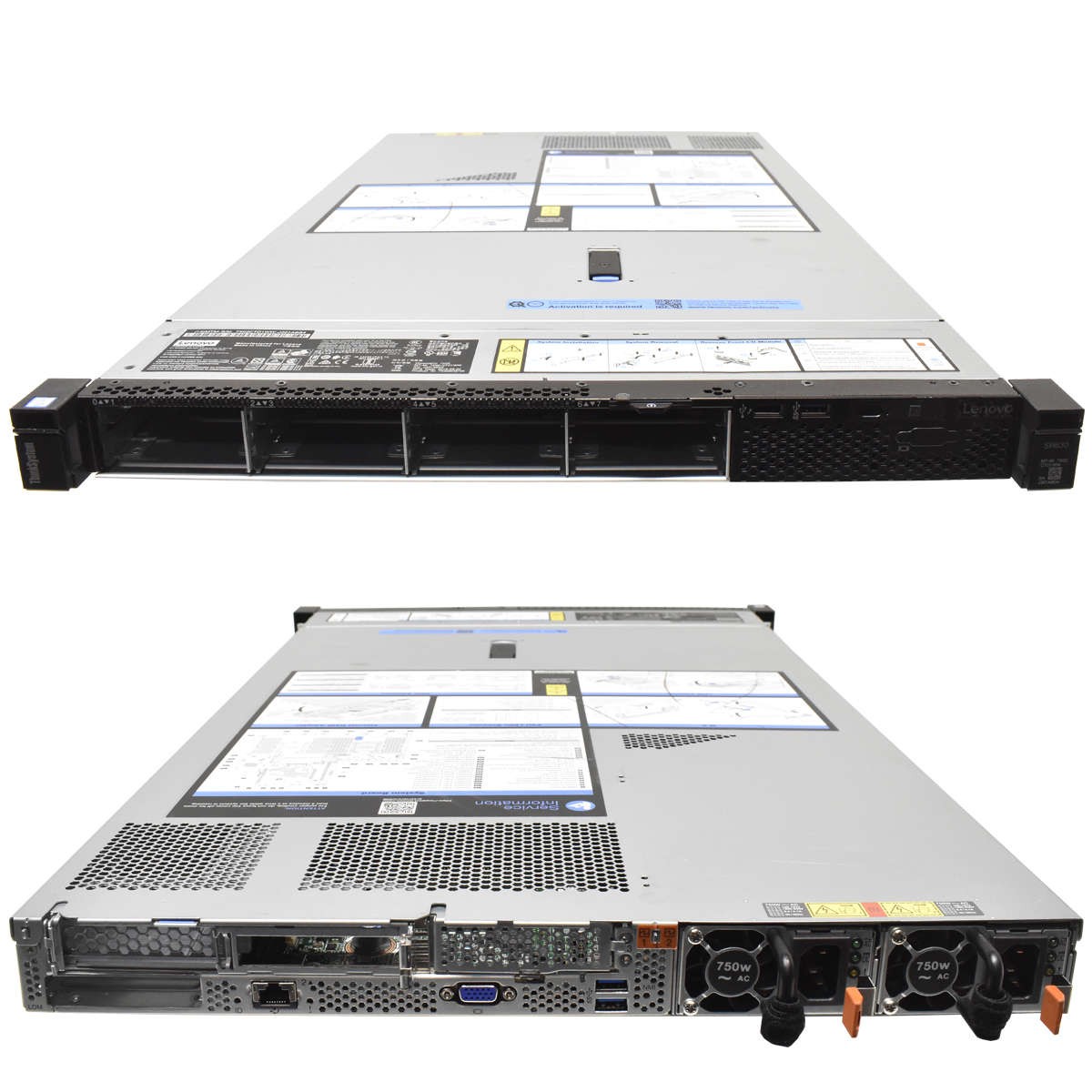 Lenovo ThinkServer SR630 no CPU no PC4 RAM 2xPerformance HS 8xSFF 2.5 Raid930-8i