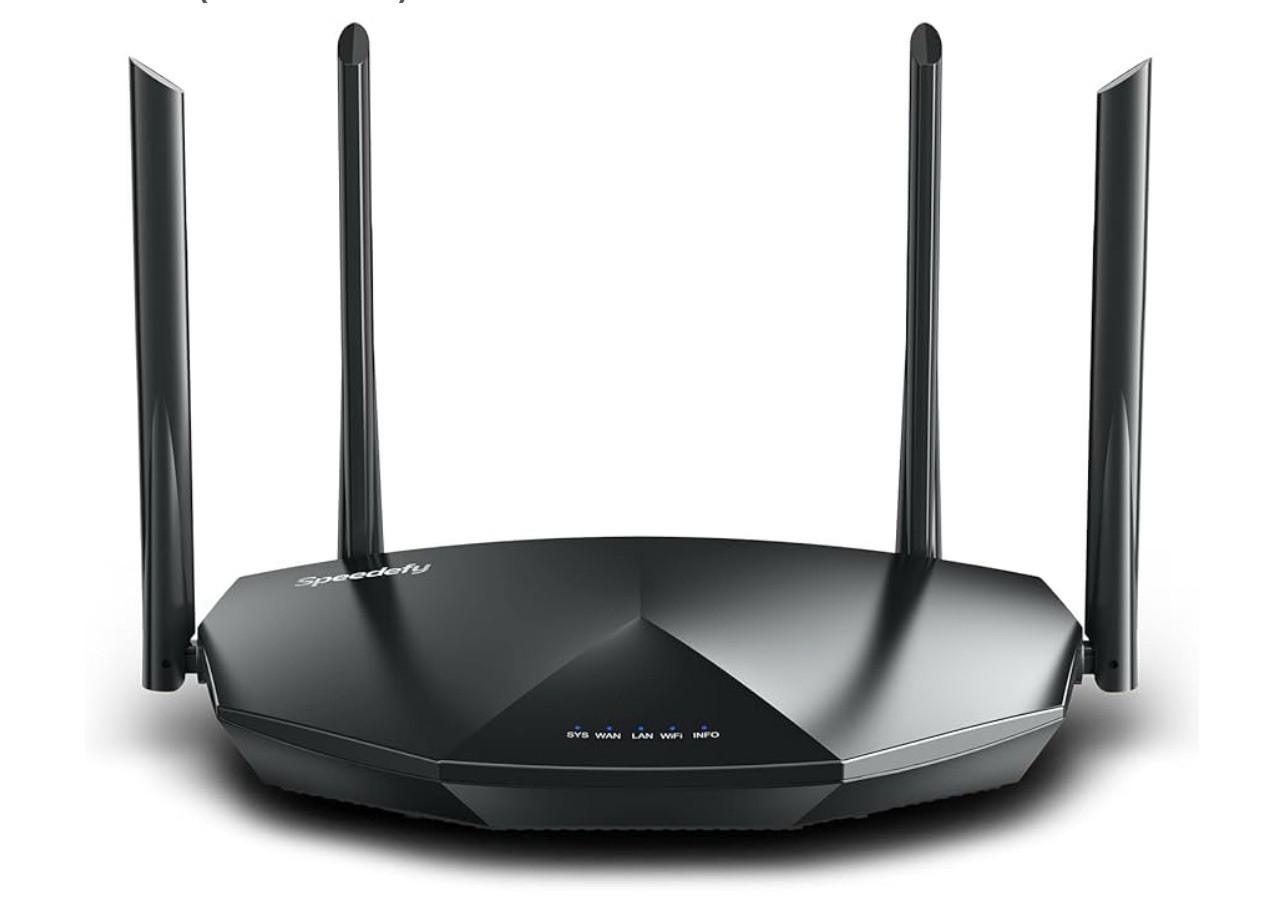 Speedefy High Speed Pro WiFi Router - Dual Band AC2100 Wireless Router (K8)