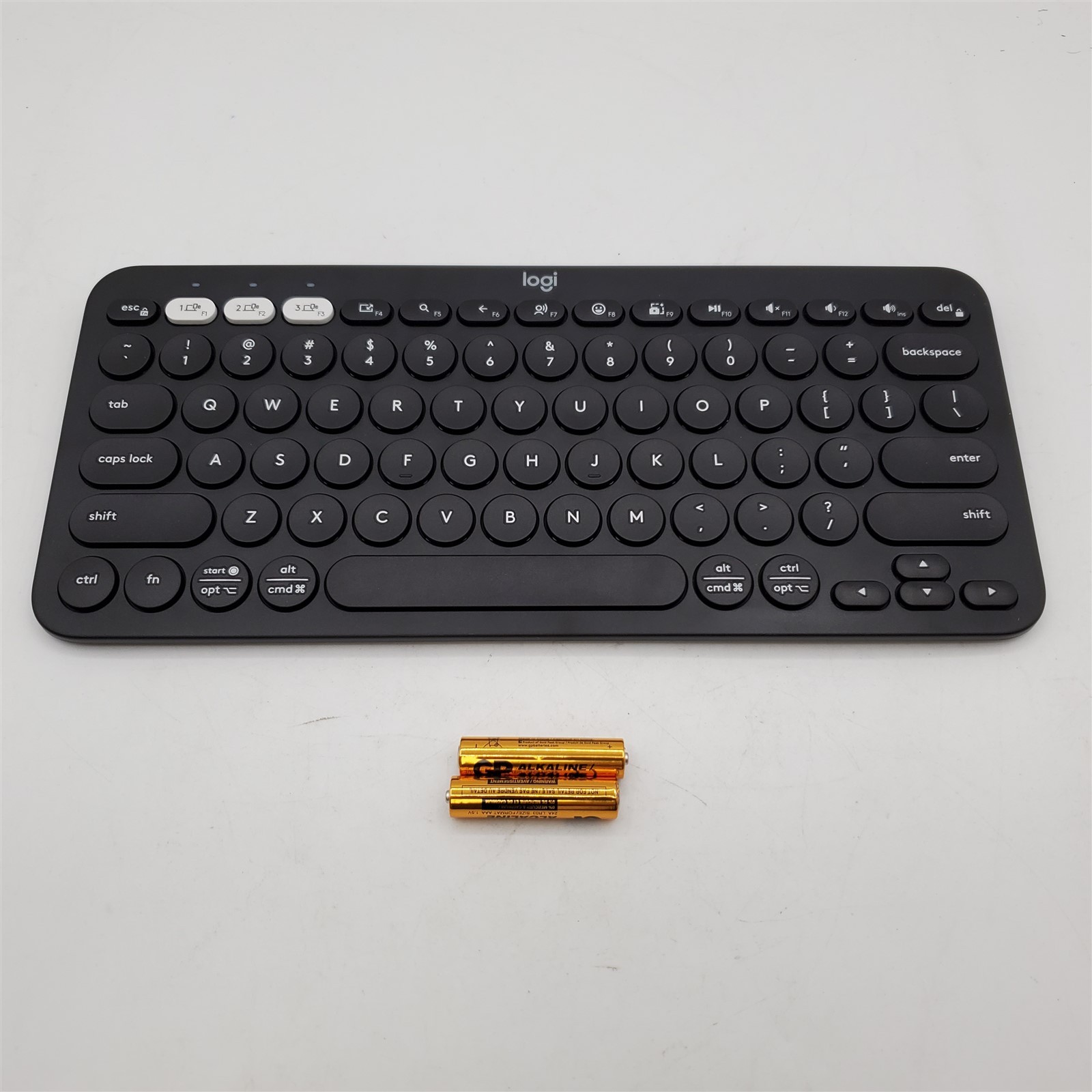 Logitech Pebble Keys 2 K380s Bluetooth Keyboard - Tonal Graphite *NO DONGLE*