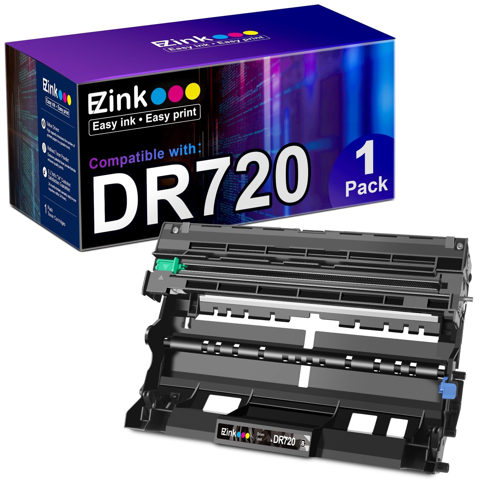 E-Z Ink (TM Compatible Drum Unit Replacement for Brother DR720 DR 720 to use ...