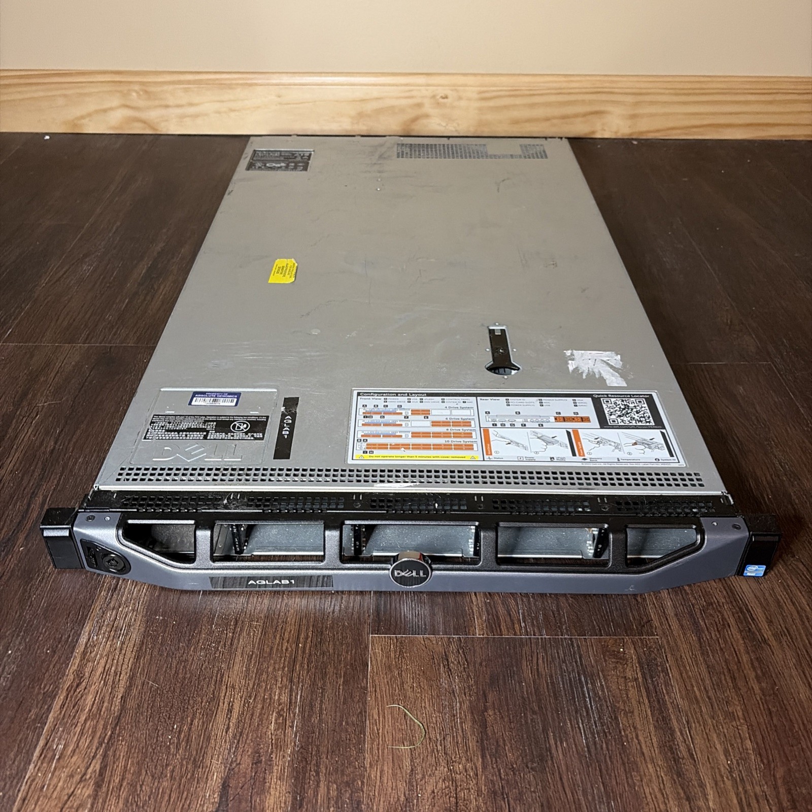 Dell PowerEdge R620 E16S 1U Server 2x E5-2650 v2 8x 2.5" LFF No RAM/HDD