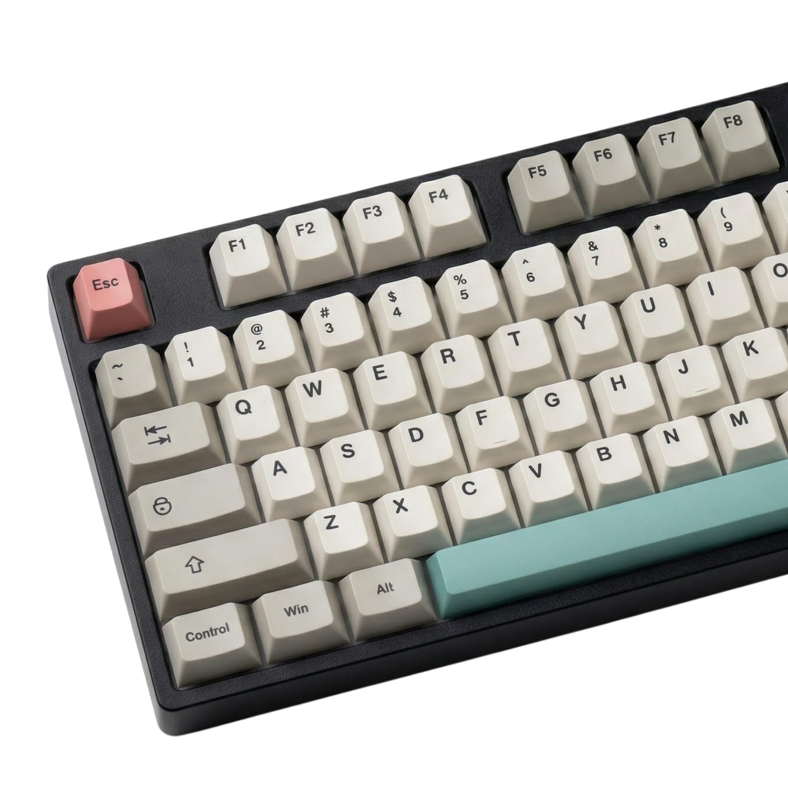 148 Keys Retro 9009 Keycaps Beige Grey Pink Cherry Profile PBT DyeSub