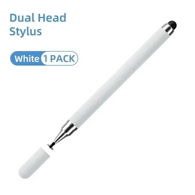 Universal 2 in 1 Capacitive Stylus Pen Touch Screen Drawing Pen iPad iPhone Tab