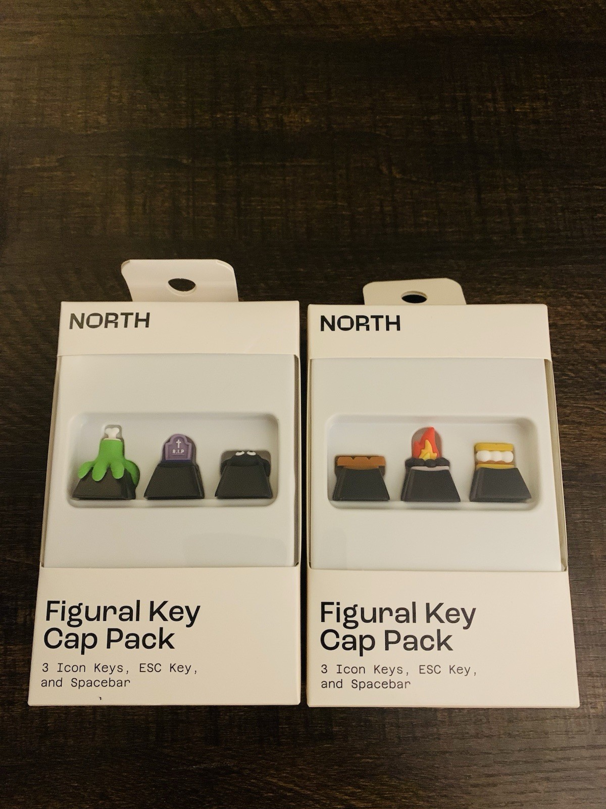 Halloween Themed Key Cap Pack 2 Packs Multicolor Mechanical Keyboards